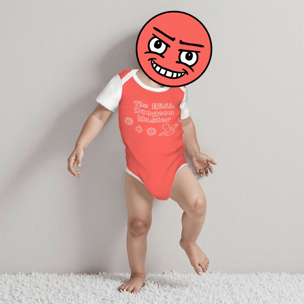 Real Dungeon Master Baby Cotton Short Sleeve Onesies