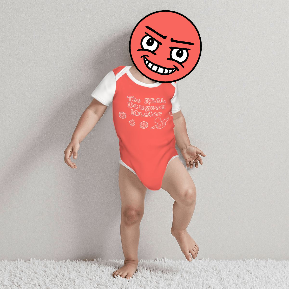 Real Dungeon Master Baby Cotton Short Sleeve Onesies