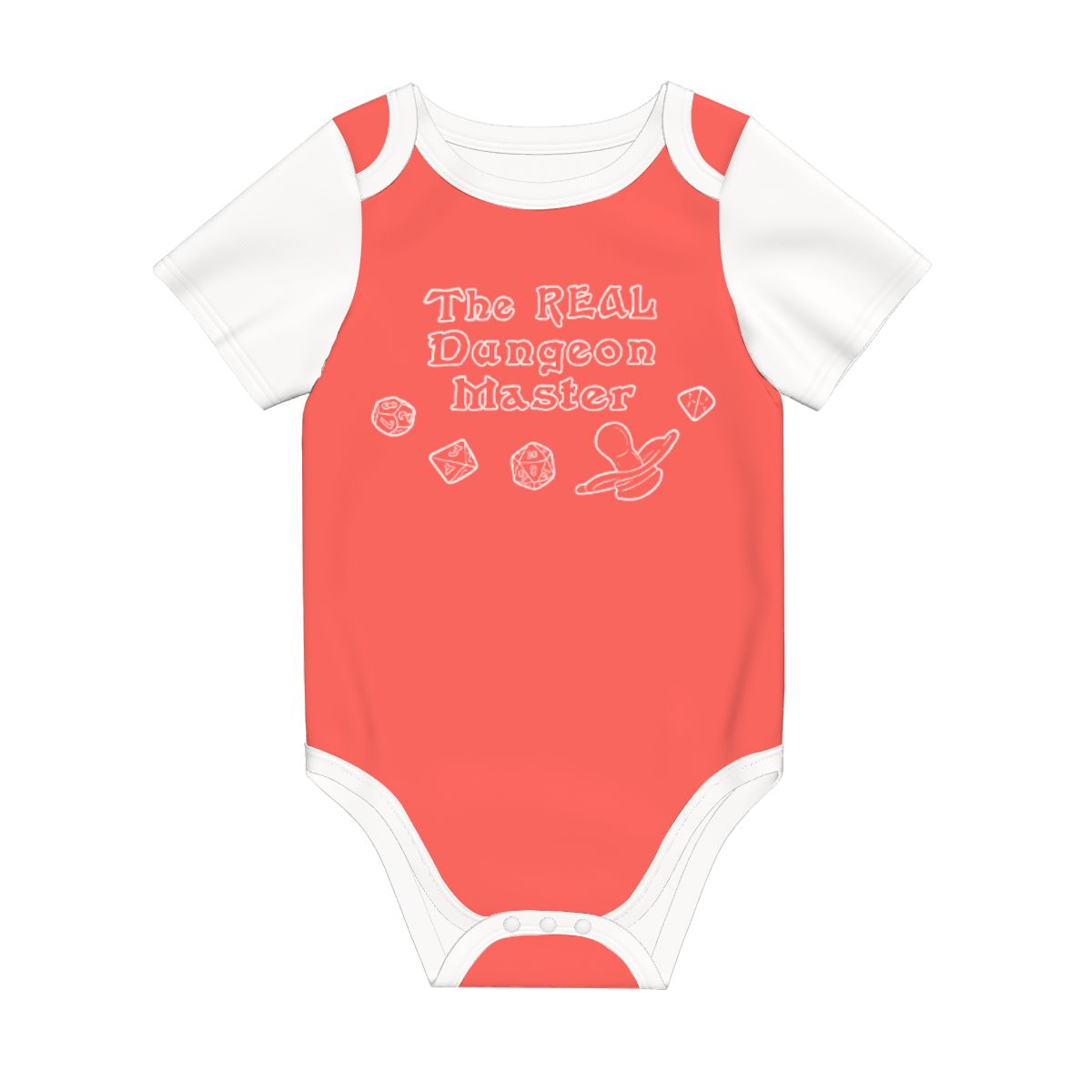 Real Dungeon Master Baby Cotton Short Sleeve Onesies