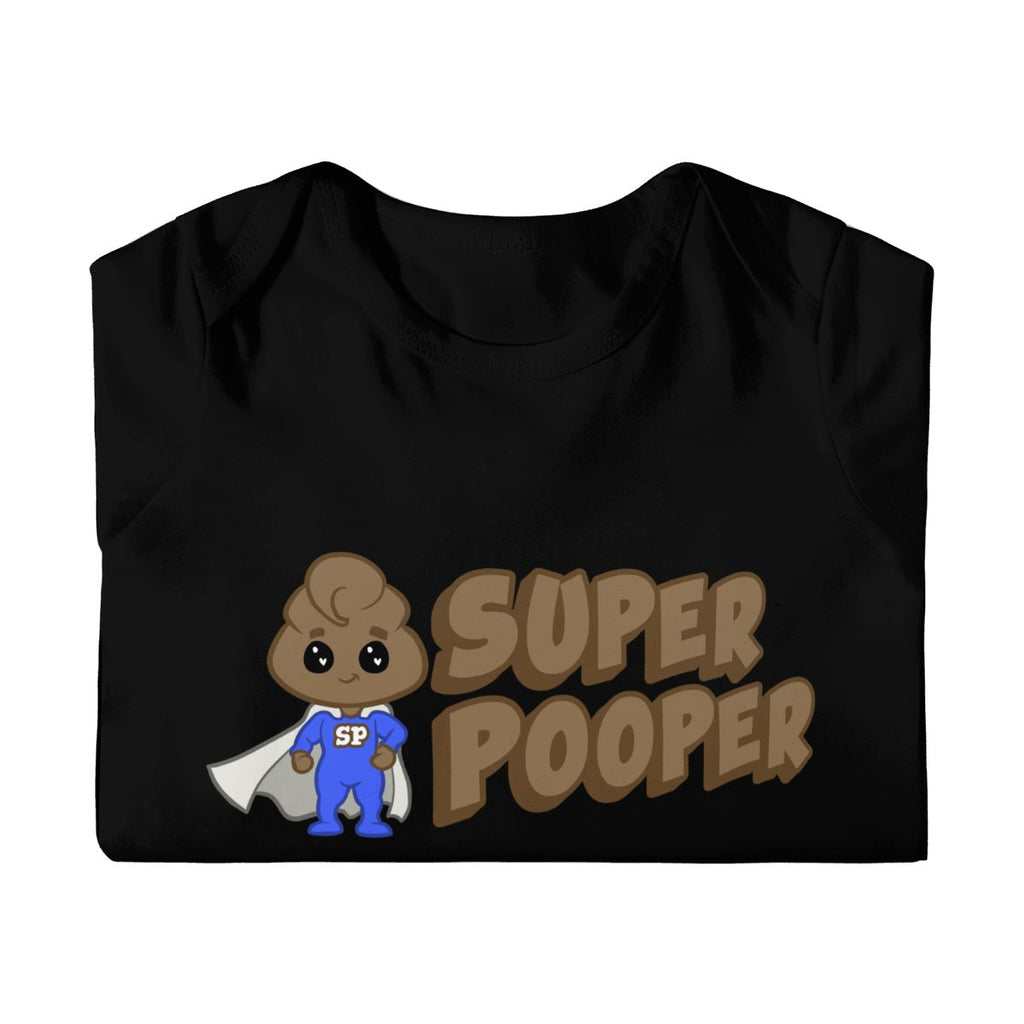 Super Pooper Baby Onesies (Short Sleeve)