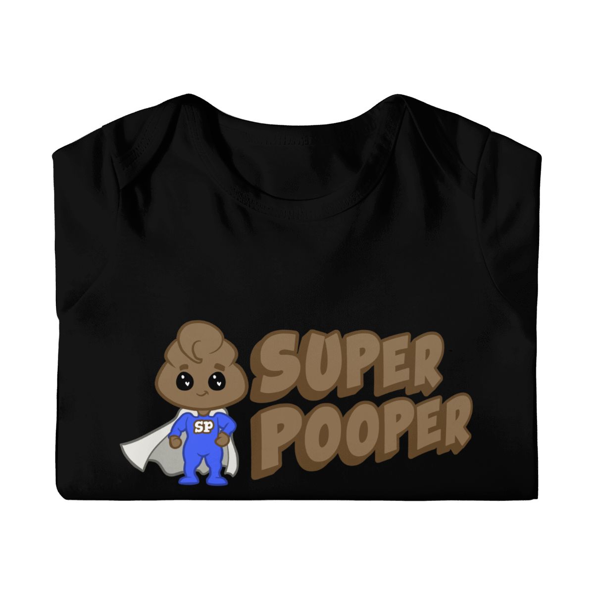 Super Pooper Baby Onesies (Short Sleeve)