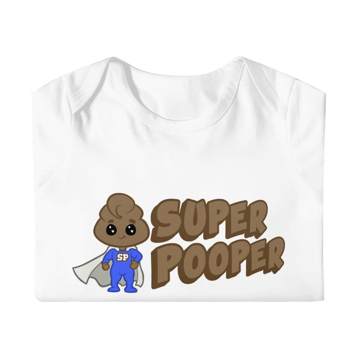 Super Pooper Baby Onesies (Short Sleeve)