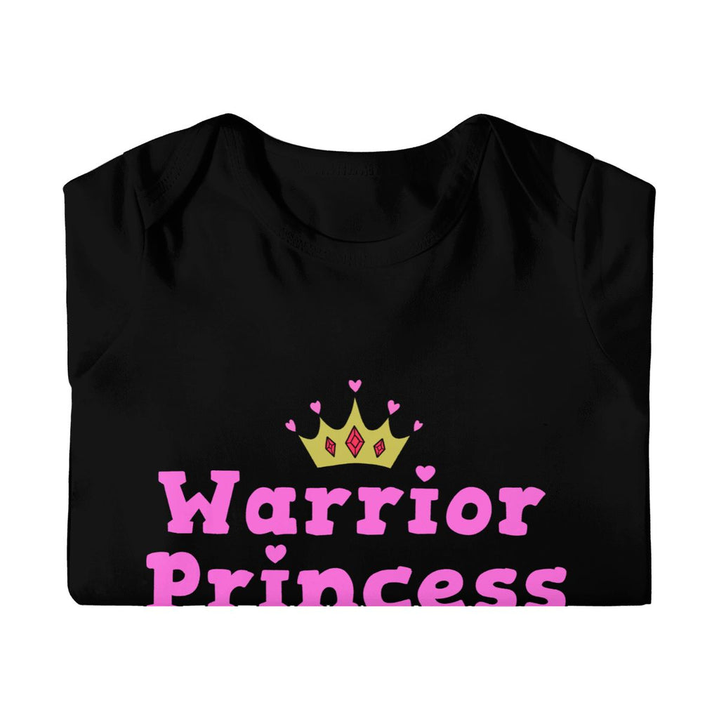 Warrior Princess In Training Baby Onesies (Short Sleeve)