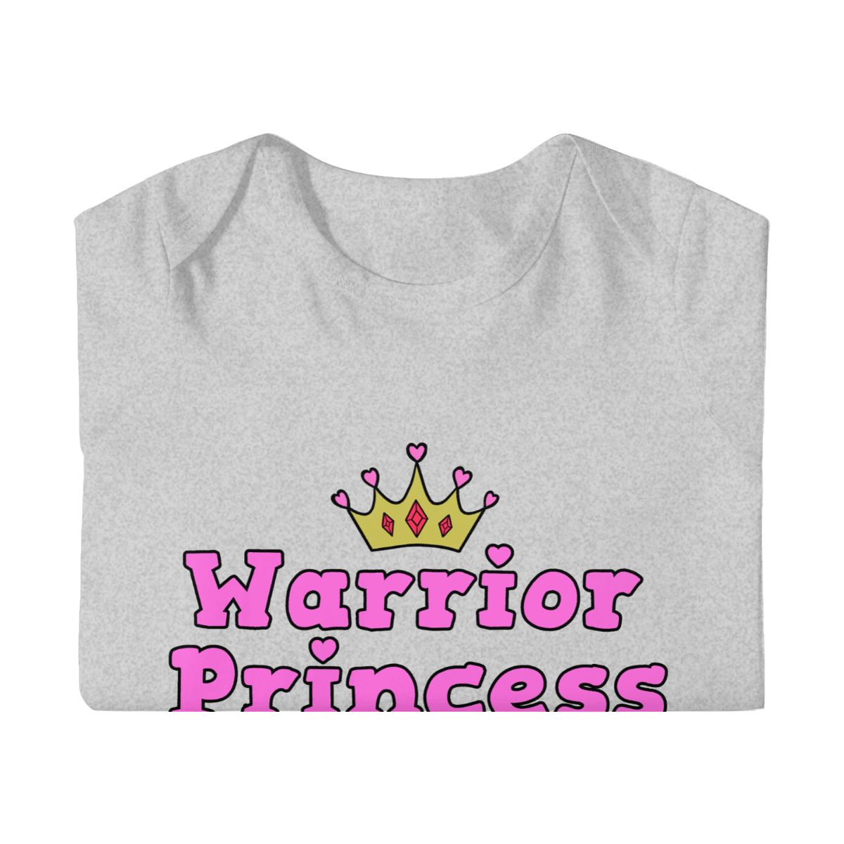 Warrior Princess In Training Baby Onesies (Short Sleeve)