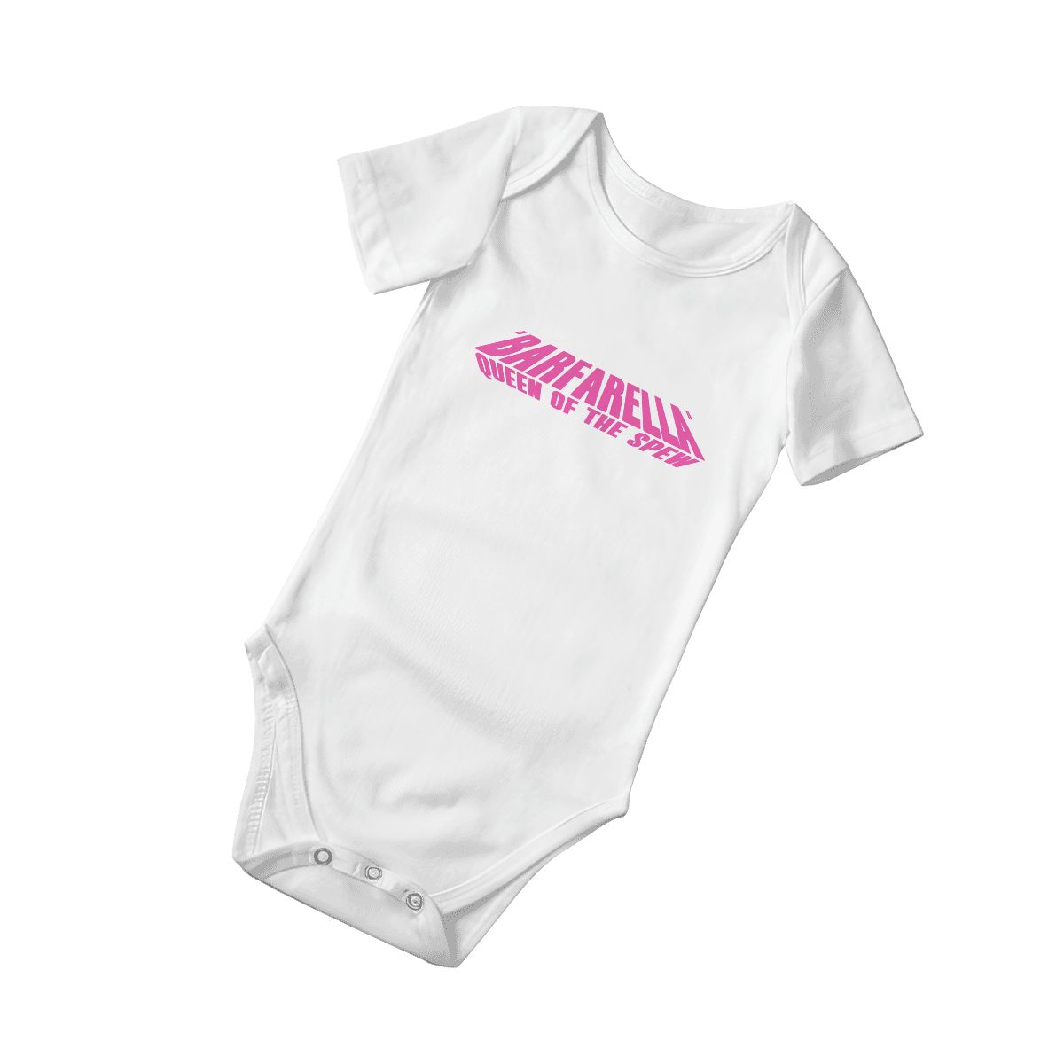 Barfarella Queen of the Spew Baby Onesies (Short Sleeve)