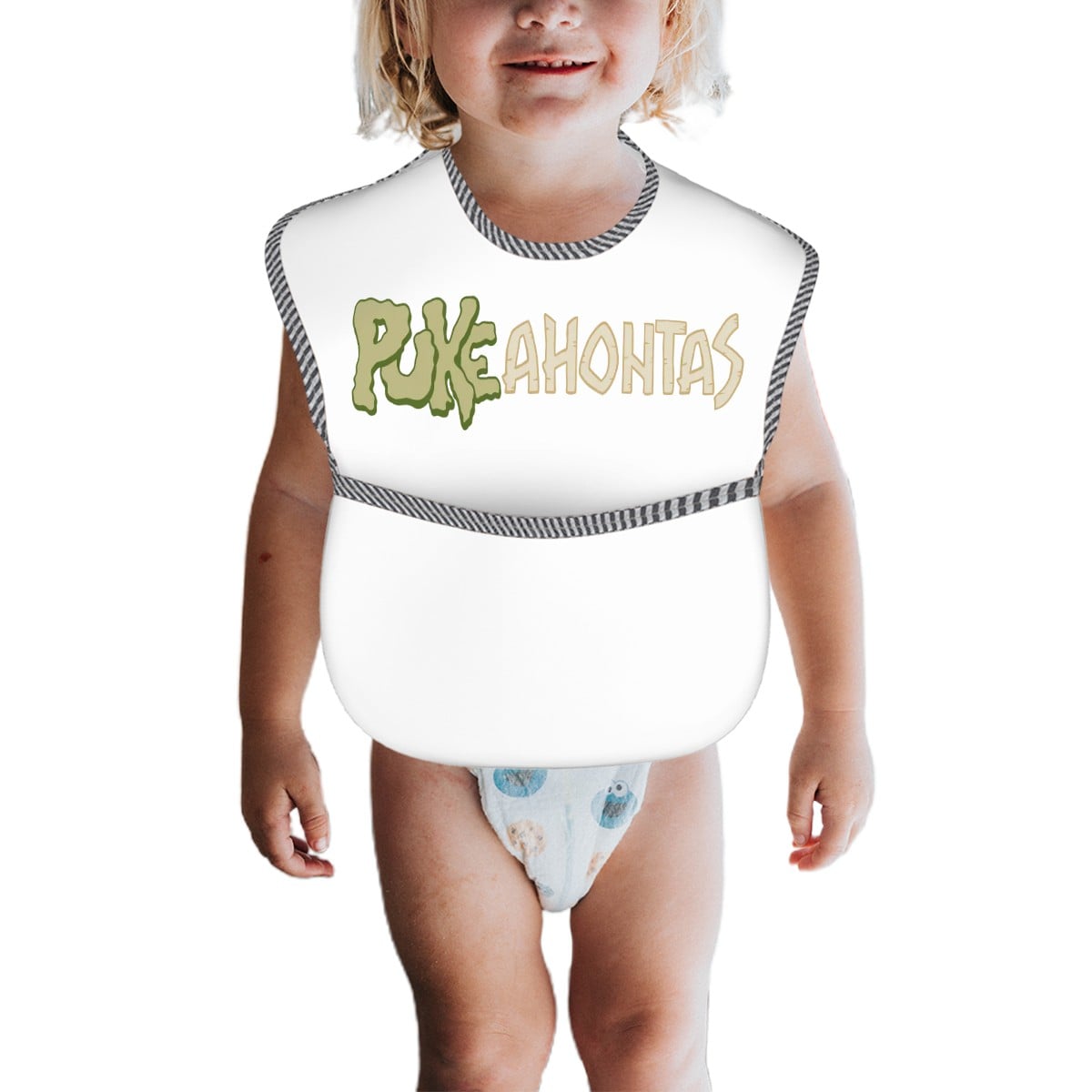 Puke-ahontas Baby Bibs