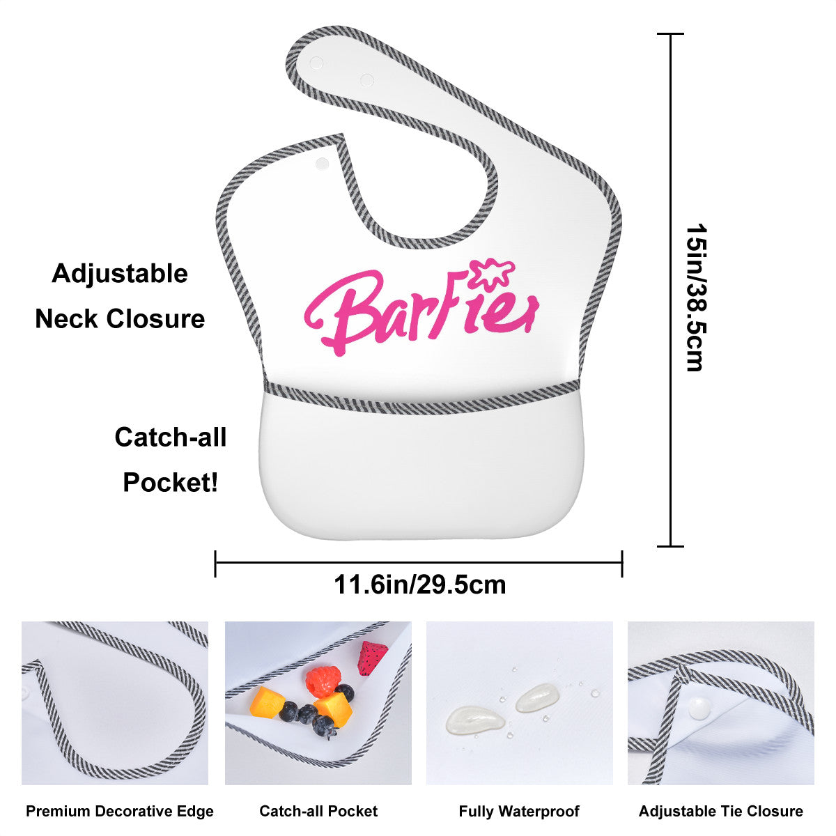 Barfie Baby Bibs