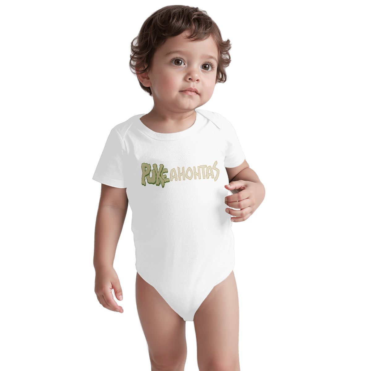 Pukeahontas Baby Onesies (Short Sleeve)