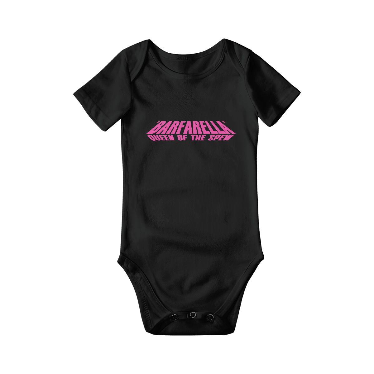 Barfarella Queen of the Spew Baby Onesies (Short Sleeve)